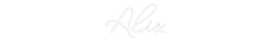 Custom Neon: Alix