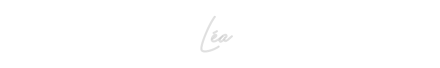 Custom Neon: Léa