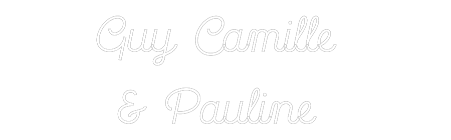 Custom Neon: Guy Camille 
...
