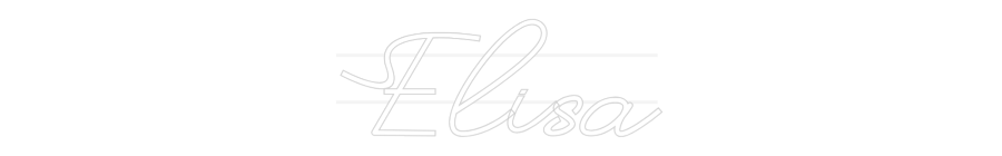 Custom Neon: Elisa