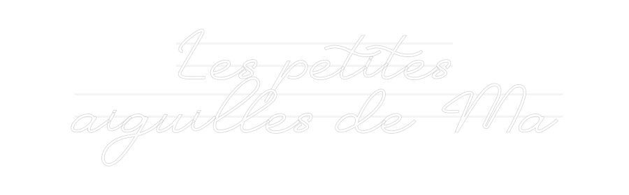 Custom Neon: Les petites
...