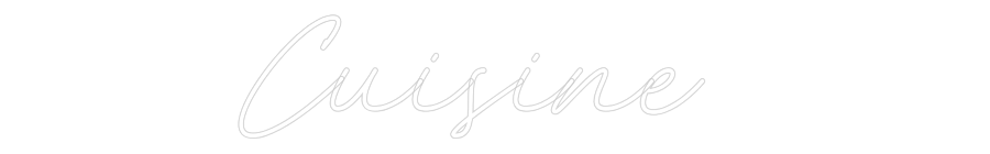 Custom Neon: Cuisine