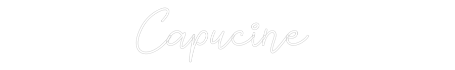 Custom Neon: Capucine