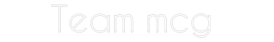 Custom Neon: Team mcg