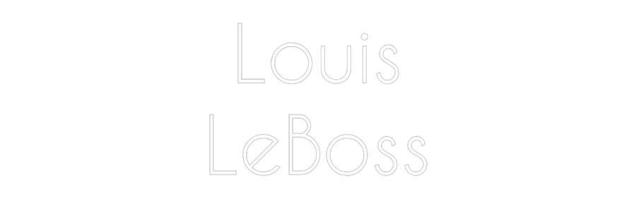 Custom Neon: Louis
LeBoss