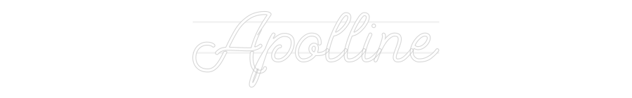 Custom Neon: Apolline