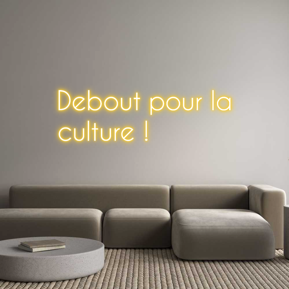 Custom Neon: Debout pour l...