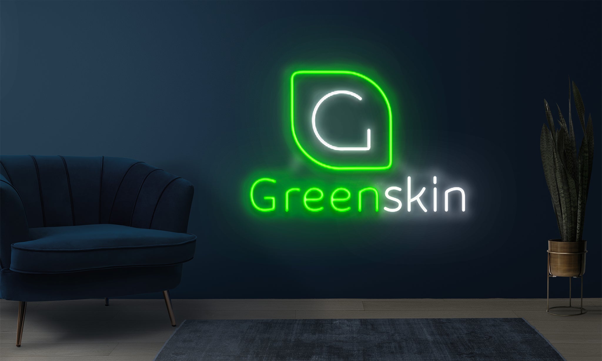 Neon personnalisé GreenSkin