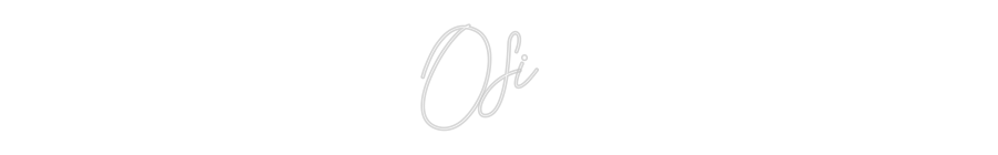 Custom Neon: Osi