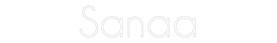 Custom Neon: Sanaa