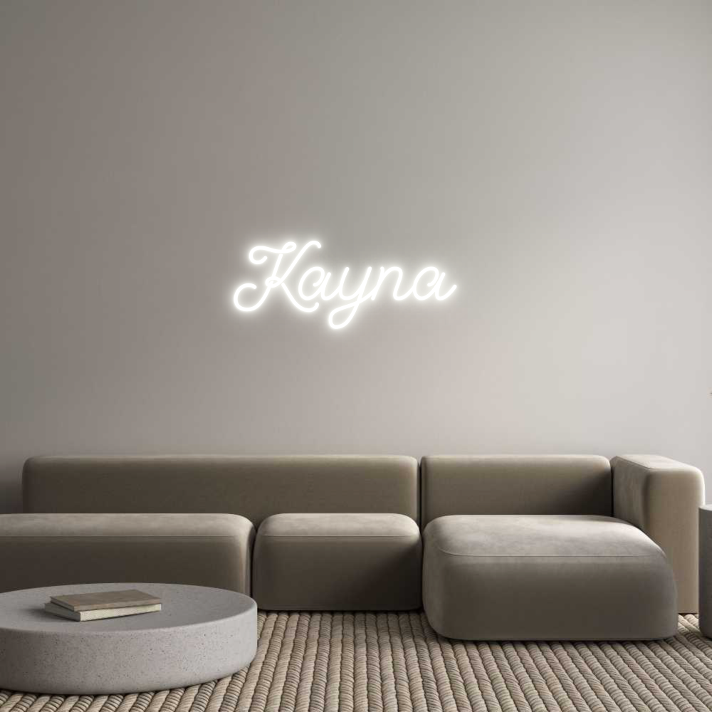 Custom Neon: Kayna