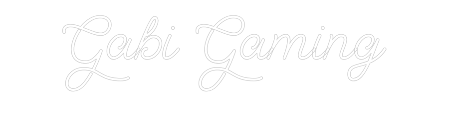 Custom Neon: Gabi Gaming