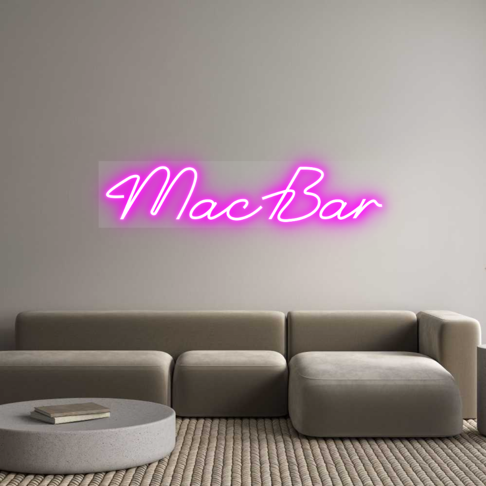 Custom Neon: MacBar