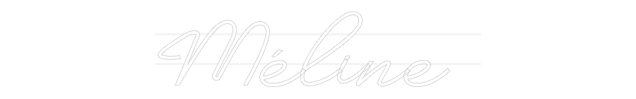 Custom Neon: Méline