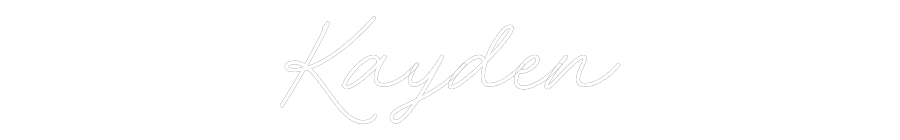 Custom Neon: Kayden