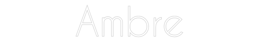 Custom Neon: Ambre