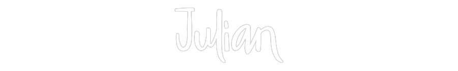 Custom Neon: Julian
