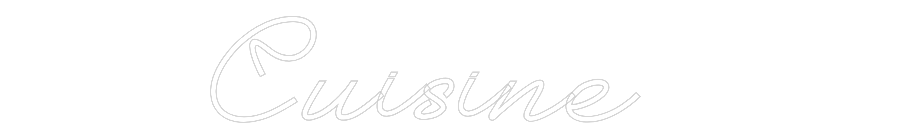 Custom Neon: Cuisine