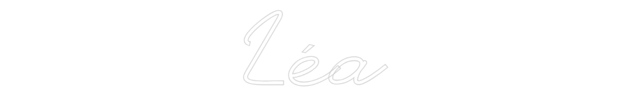 Custom Neon: Léa