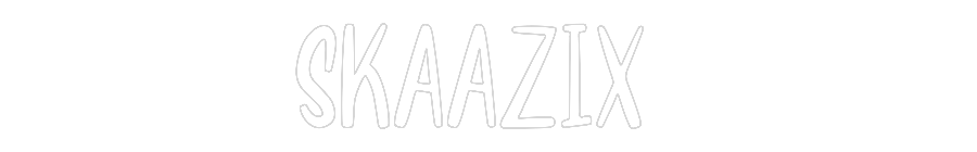 Custom Neon: SKAAZIX
