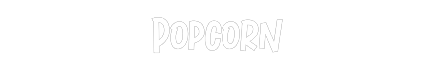Custom Neon: Popcorn