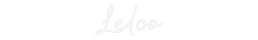 Custom Neon: Leloo