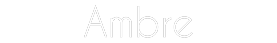 Custom Neon: Ambre