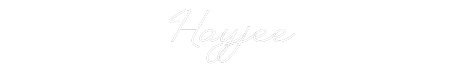 Custom Neon: Hayjee