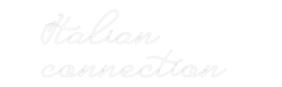 Custom Neon: Italian
conn...