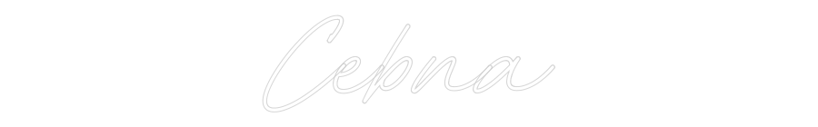 Custom Neon: Cebna