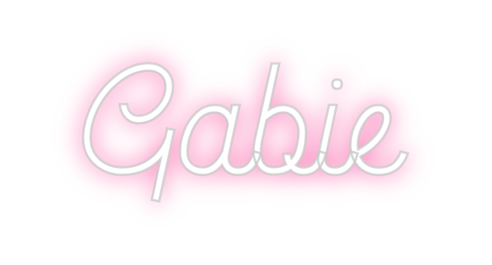 Custom Neon: Gabie