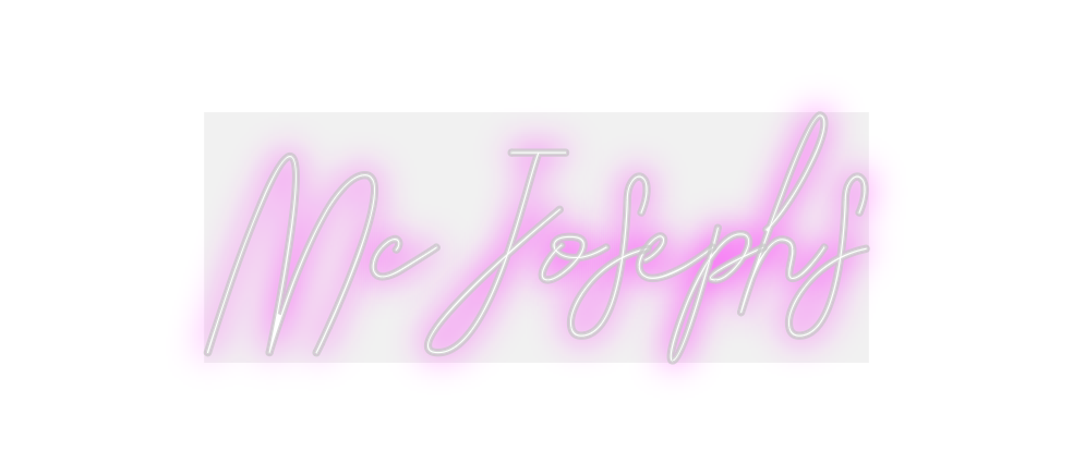 Custom Neon: McJosephs