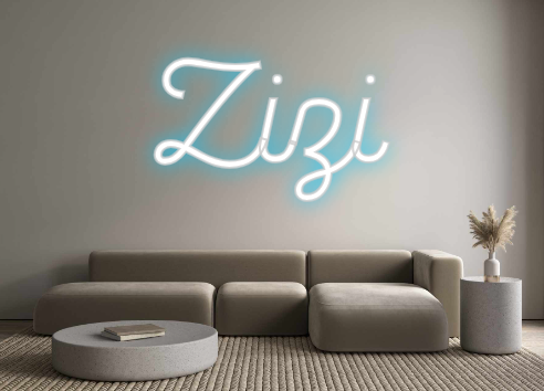 Custom Neon: Zizi