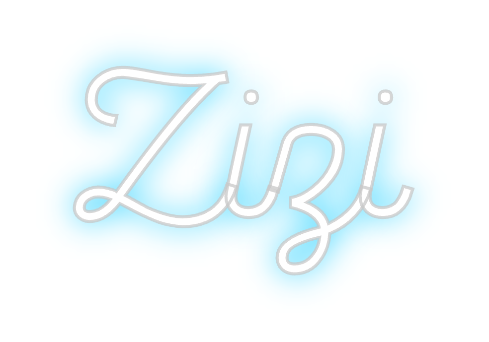 Custom Neon: Zizi