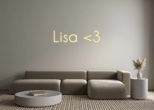 Custom Neon: Lisa <3