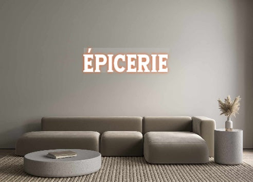 Custom Neon: Épicerie