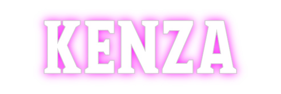 Custom Neon: KENZA