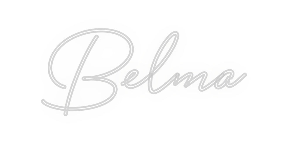 Custom Neon: Belma