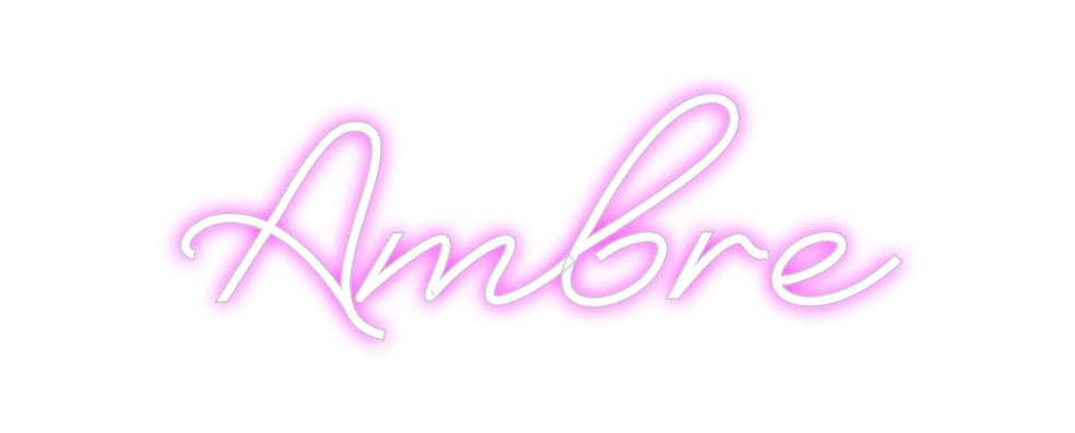 Custom Neon: Ambre