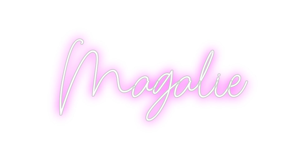 Custom Neon: Magalie