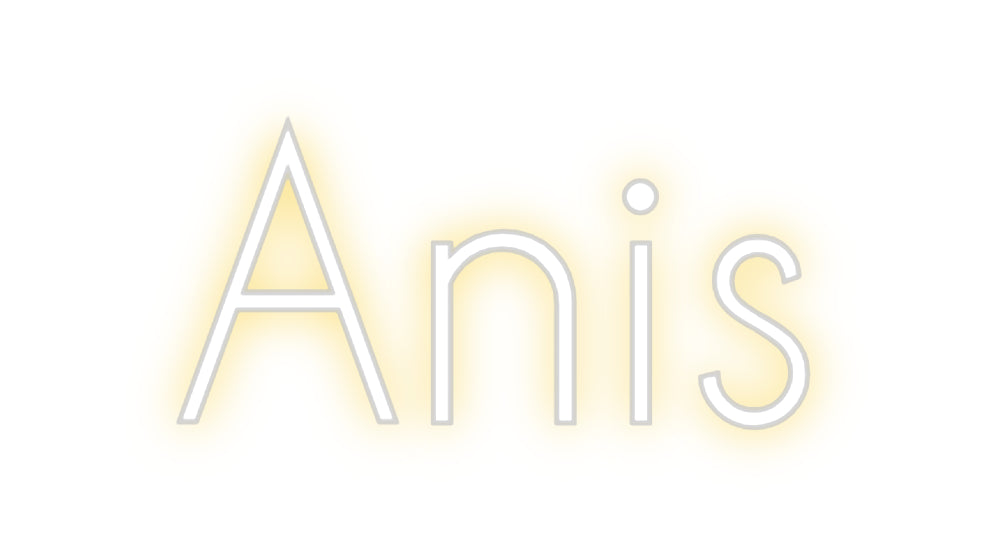 Custom Neon: Anis