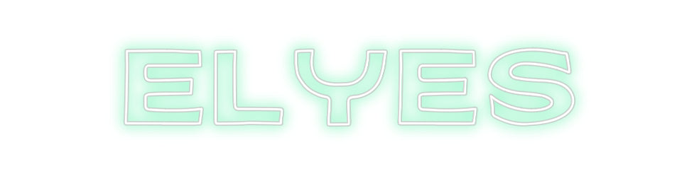 Custom Neon: Elyes