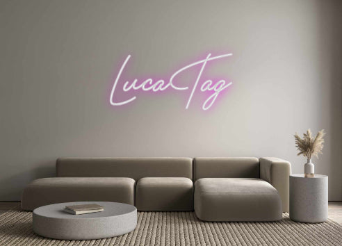 Custom Neon: LucaTag