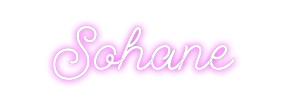 Custom Neon: Sohane