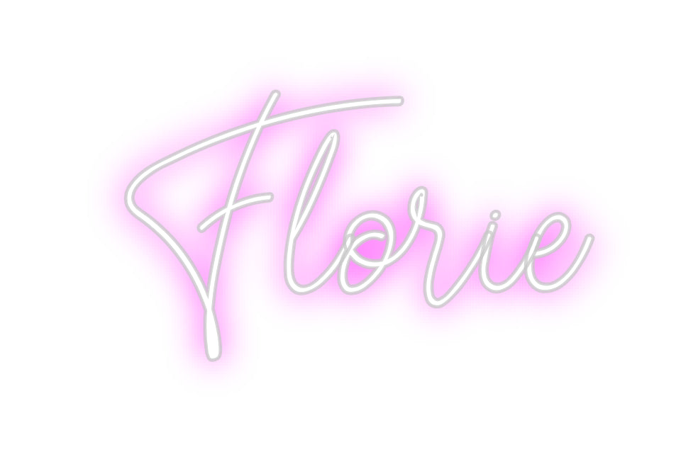 Custom Neon: Florie