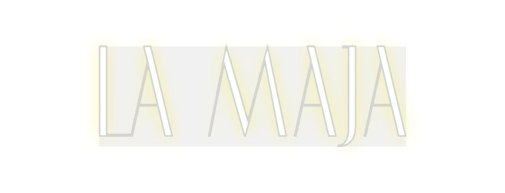 Custom Neon: La Maja