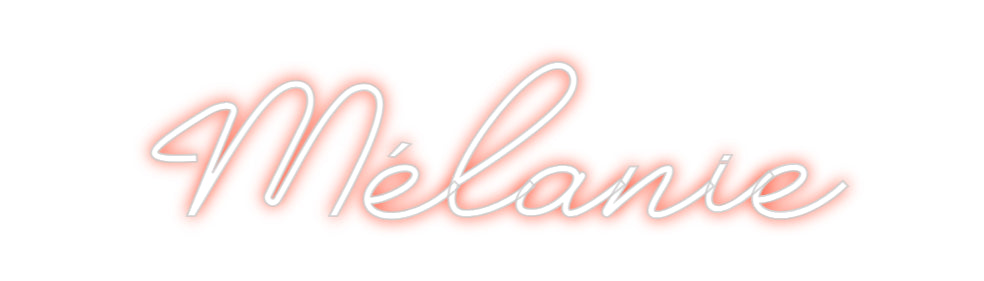 Custom Neon: Mélanie