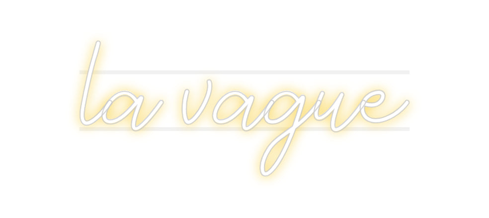 Custom Neon: la vague