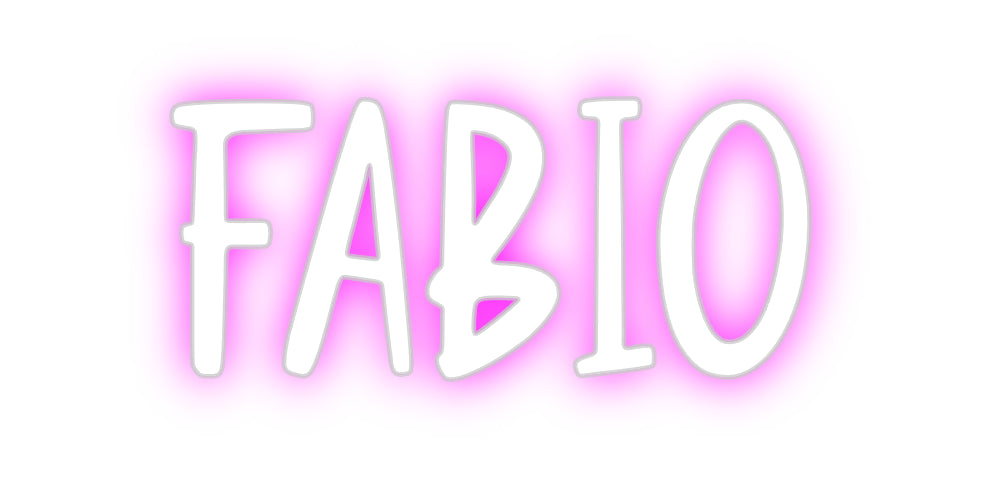 Custom Neon: FABIO