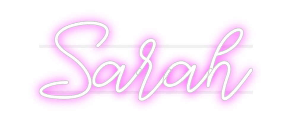 Custom Neon: Sarah